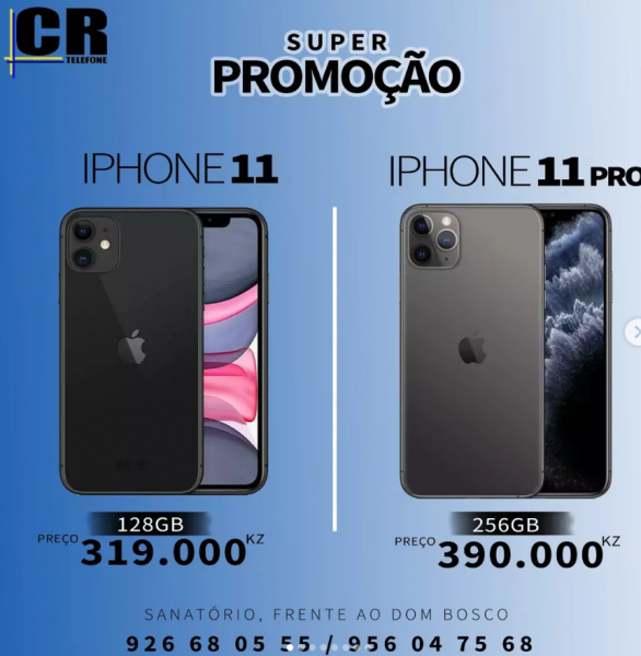 Telemóvel Novos na caixas Iphones de origem 🇱🇷 Direito a fatura credenciada pela AGT e garantia de um mês. 🥰 Contacto 926-680-55