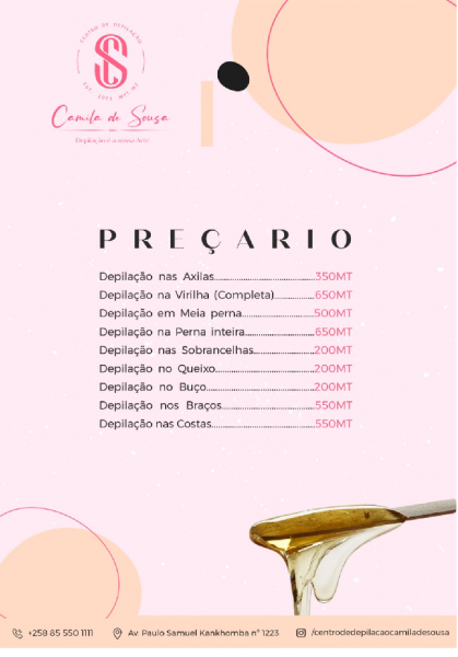 SERVIÇOS DE DEPILAÇÃO