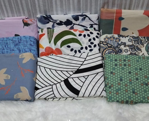 Lençóis estampados disponíveis, tamanho king(6 peças). Entrega imediata 1900,00