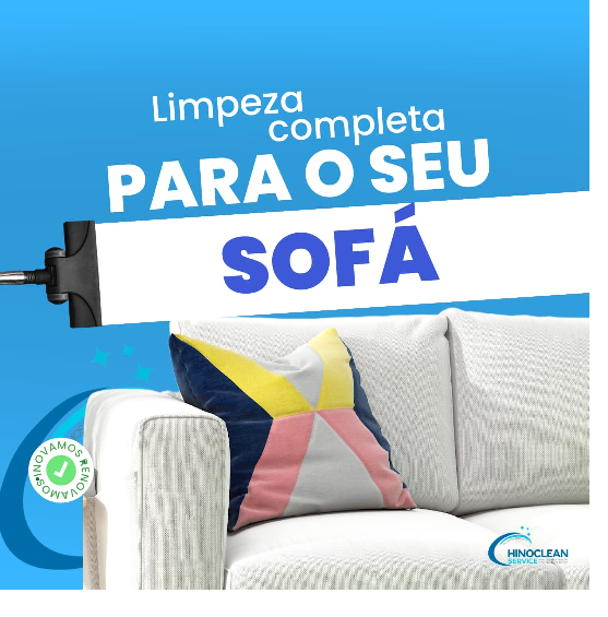 Lavagem de Sofás ao Domicílio!