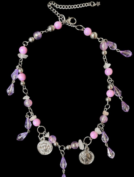 FIO COM Quartzo rosa