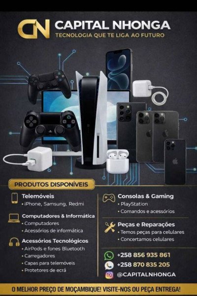 Venda de Acessórios