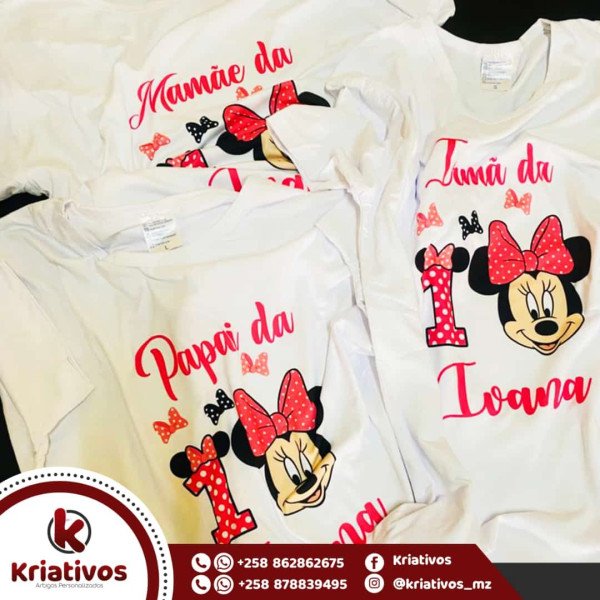Camisetas e outros produtos