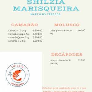 PREÇOS MARISCOS