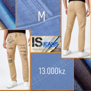 Calça jeans Disponível ✅ Entrega imediata 📦 Tamanho :M Preso: 13.000kz