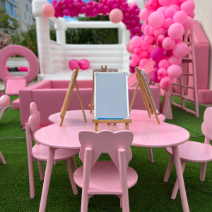 Park personalizado Rosa e branco Pode fazer a escolha de 2 cores ou 1 ao teu critério