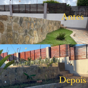 Paisagismo Jardinagem, Piscinas,Decks e parquetes de madeira 🪵 Decoração de exteriores 🪴,interiores a gesso, churasqueira, vasos,