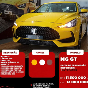 MG GT 2022 é a escolha perfeita! Com um design moderno
