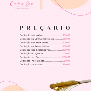 SERVIÇOS DE DEPILAÇÃO