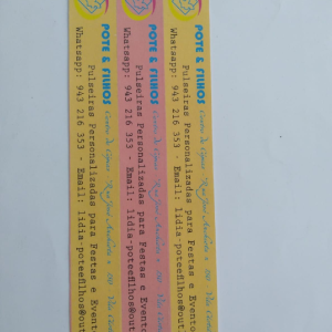 Pulseiras tyvek laser AOA 253,96 IMPRESSÃO EM PULSEIRA TYVEK GROSSA LASER