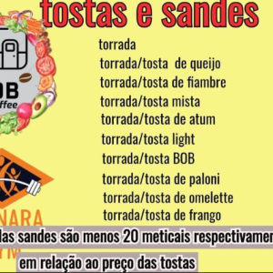 MENU E PREÇOS _ SERVIÇOS DE ALIMENTAÇÃO