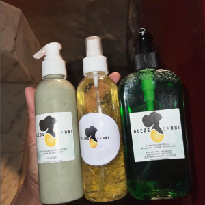 kit de milhões que inclui Shampoo 300 ml, Condicionador 250 ml e Óleo capilar 3/1 200ml, disponível no valor de 22.500 kwz