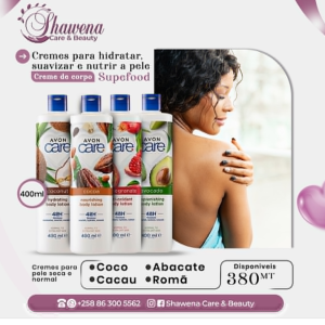 CREME hidratação da pele,