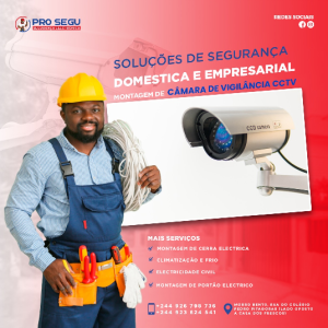 Montagem/Manutenção de Cerca elétrica e Câmara de vigilância Temos os melhores preços e os melhores resultados ligue e peça o seu orçamento