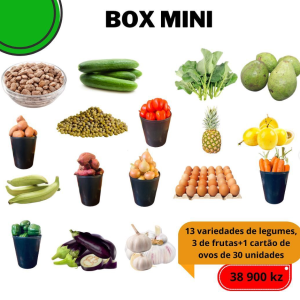 3 tipos de box com variedades de legumes e frutas. Levamos ao conforto do seu lar Produto frescos e naturais.
