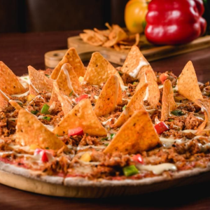 Gourmet Natchos Large 800,00 MZN Frango e natchos