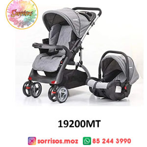 CARRINHO COM CADEIRA DE CARRO