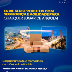 Envie os seus produtos com Segurança e Agilidade para qualquer lugar de Angola