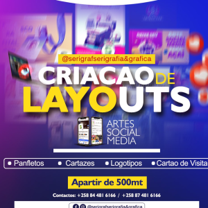 SERVIÇOS DE DESIGNER GRAFICO