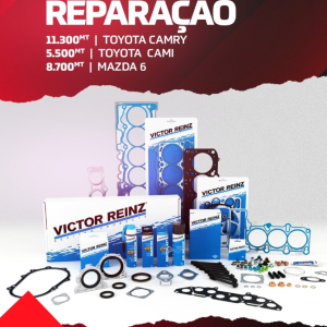 kit de reparação - projetado para manter seu veículo funcionando perfeitamente por um longo período.