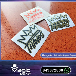 Autocolantes de Corte ●Autocolante para capas Personalizamos sua marca com quantas cores desejar✌😉