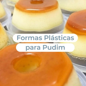 ormas Plásticas para Pudim 🏷️ 80ml - 10.000 Kz vem 20 formas 120ml - 6.000 Kz vem 10 formas