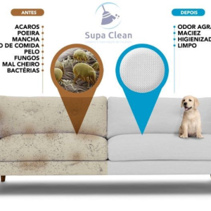 Limpar connosco o seu sofá aumenta a vida útil dele✅.