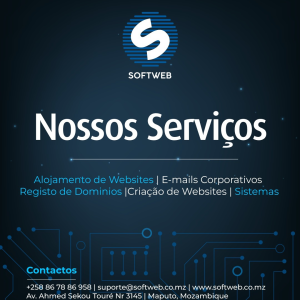 SERVIÇOS Criação de websites; _ Alojamento de websites; _ Registos de domínios; _ Emails Corporativos;