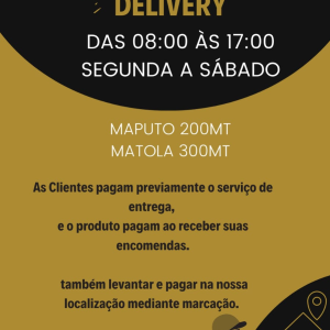 Shipping/Delivery/Entregas/Envios 200mt Maputo 300mt Matola ✈️Provincias 400mt🇲🇿