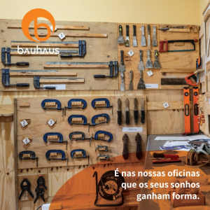 É nas oficinas da Bauhaus que os seus sonhos ganham forma.