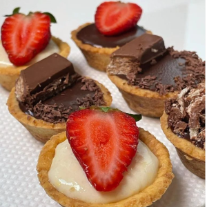 Mini tarteletes com vários sabores ❤️ 1200mts a dúzia 870093448