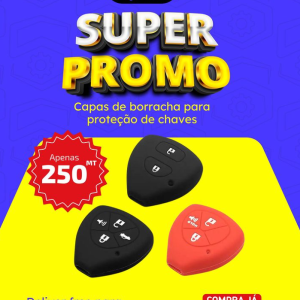 Proteja e Estilize Suas Chaves por Apenas 250MT