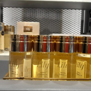 Lily óleo perfumado corporal,