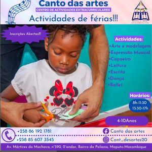 Actividades de férias!!!