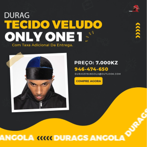 Durag Veludo Tecido: Veludo - 7.000kzs