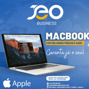 MacBooks genuínos com garantia de 30 dias úteis Novos selados , provenientes dos Estados Unidos .