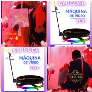 Aluguer de Máquina de Vídeo 360