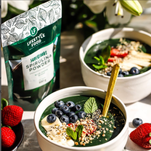 A spirulina ou espirulina é uma microalga