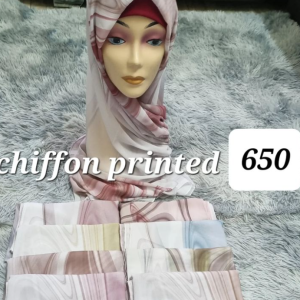 CHIFFON PRINTED 650
