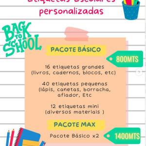 Este kit foi elaborado pensando nas necessidades dos materiais e para que eles fiquem o ano todo🤝