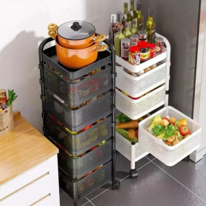 Cesto de metal de 5 cesta Serve para organização de produtos Diversos 42500 mil kz