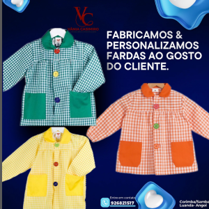 Fabricamos e personalizamos fardas