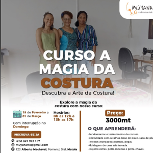 CURSO Costura na Edição Especial de 12 Dias! ✨