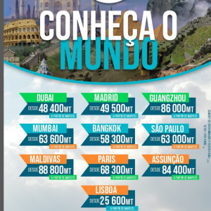 TURISMO CONHEÇA O MUNDO