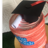 Bolo de graduação 👩‍🎓
