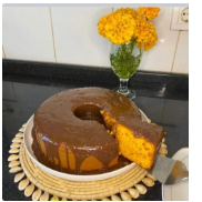 BOLO DE CENOURA COM COBERTURA DE BRIGADEIRO FOFO E MOLHADO (receita simples )
