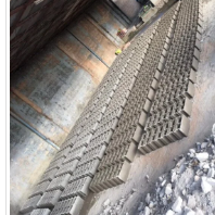 Temos blocos prensados a máquina de todos os tamanhos