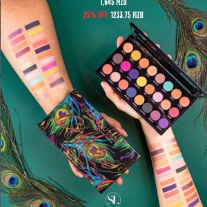 cores da paleta de sombras Creative