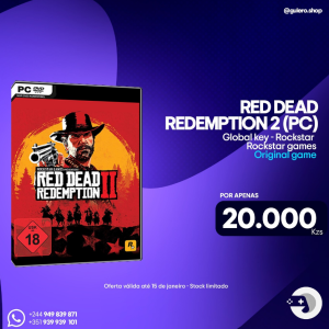 RED DEAD REDEMPTION 2 | 🖥 PLATAFORMA - PC | Global key - ROCKSTAR
