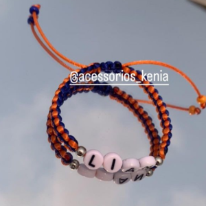 POR ENCOMENDA Pulseiras dupla cor disponível em diversas cores e modelos.